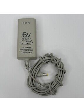 Sony AC-E60A AC Power Adaptor Genuine OEM World Voltage Type AC100V-240V